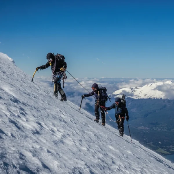 OSORNO VOLCANO SUMMIT 3 BOYS