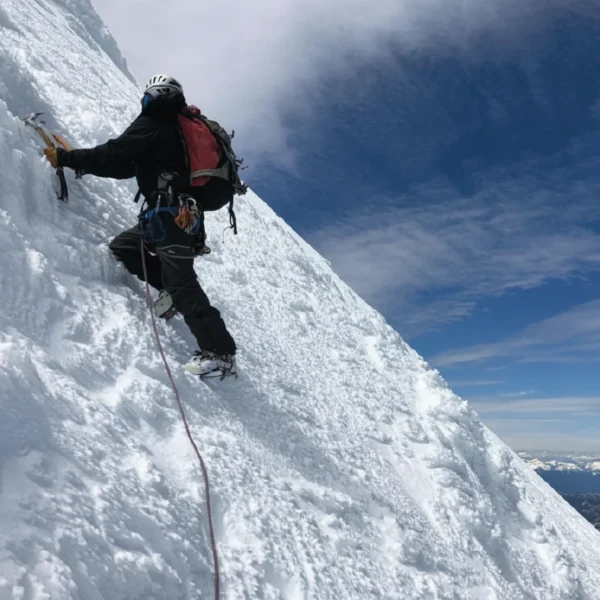 OSORNO VOLCANO SUMMIT ICE CLIMBING