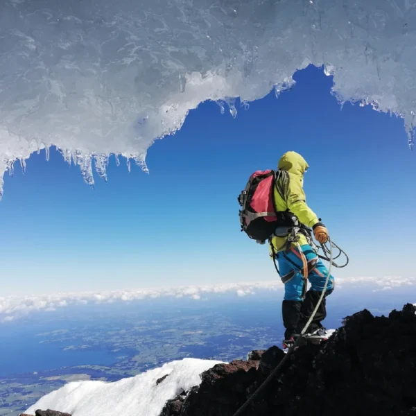 OSORNO VOLCANO SUMMIT STALACTITES