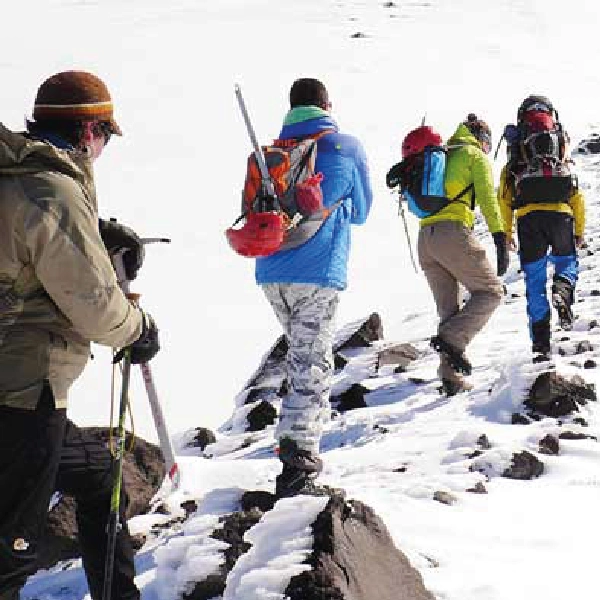 Trekking al glaciar Osorno