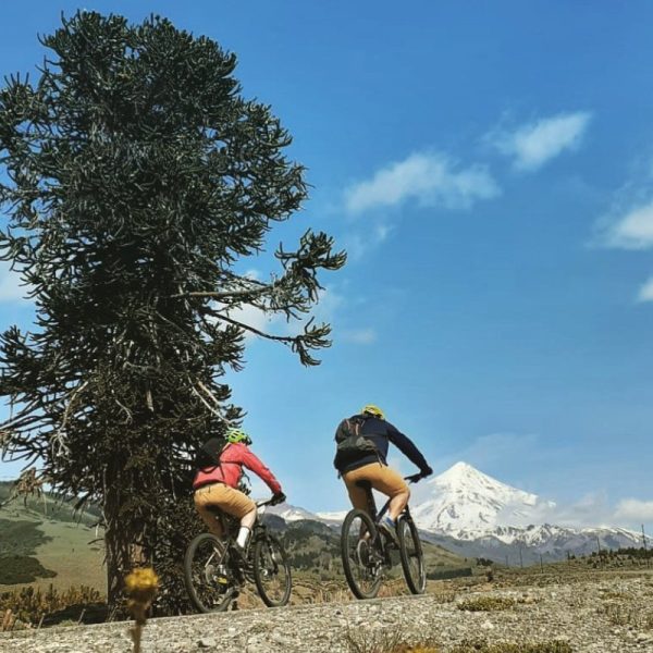 Recorrido en bicicleta por el cruce de los Andes