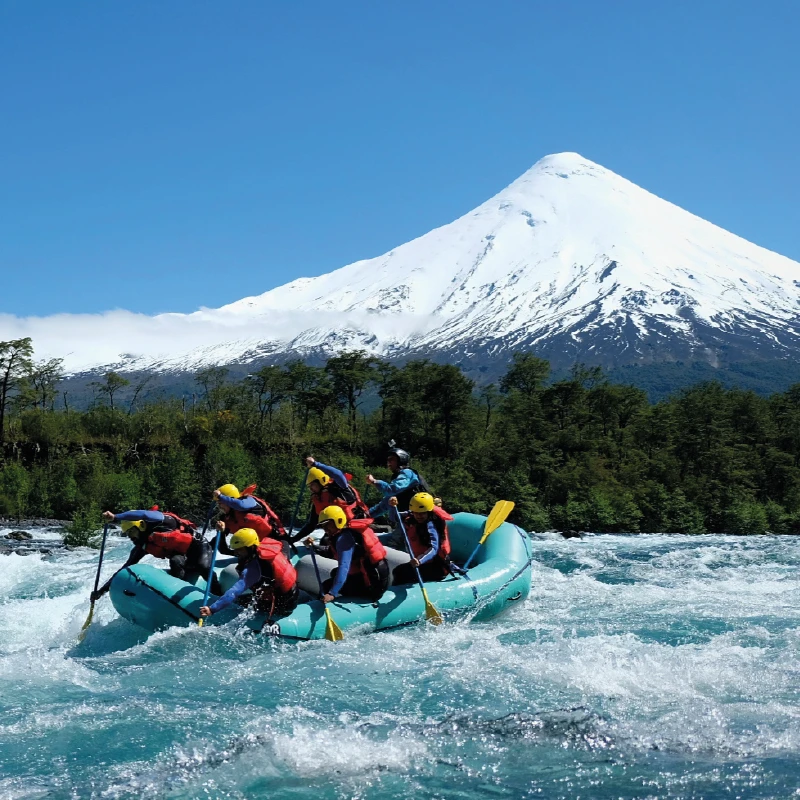 Adventure rafting Petrohue